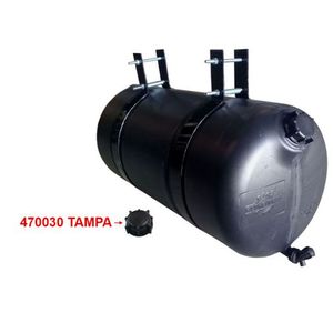 COROTE PLASTICO F.CONFUORTO 42LTS PRETO C/SUPORTES