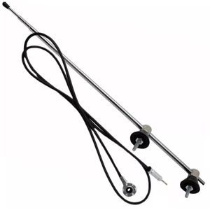 ANTENA 4 ESTAGIOS CROM CAMINHAO