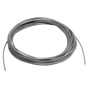 CABO ACO P/CATRACA GALVANIZADO 1/4ROLO C/10 MTS