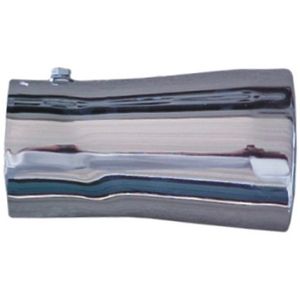 TUBO ESCAPE CROMADO RETO 4,5 X 180MM