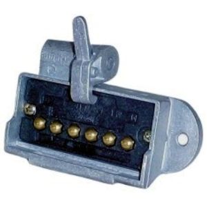 TOMADA ELETRICA FEMEA 6 POLOS CARRETA