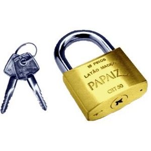 CADEADO 50MM TETRA CHAVE PAPAIZ