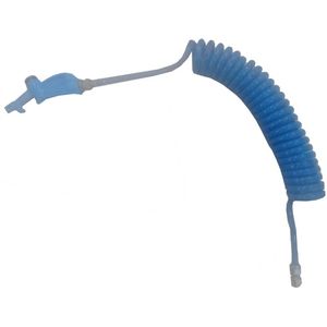 MANGUEIRA AR ESPIRAL 5MT C/BICO PLAST AZ SC/VV AZ