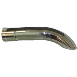 TUBO ESCAPE CROMADO CURVO 4 LONGO 600MM