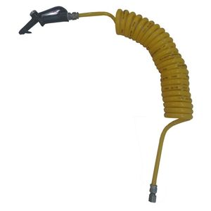 MANGUEIRA AR ESPIRAL 3 5MT PU C/BIC ALUM SC/VV AM
