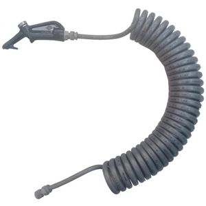 MANGUEIRA AR ESPIRAL 3 5MT PU C/BIC ALUM SC/VV PR