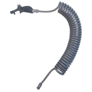 MANGUEIRA AR ESPIRAL 3 5MT PU C/BICO PLAST PT SC/VV PR