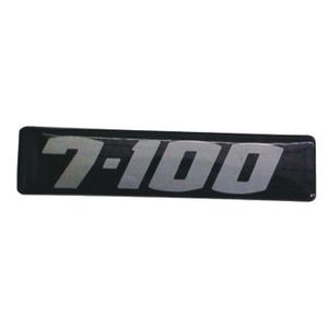 EMBLEMA RESINADO VW 7 100 PRETO