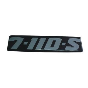 EMBLEMA RESINADO VW 7 110S PRETO