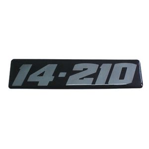 EMBLEMA RESINADO VW 14 210 PRETO