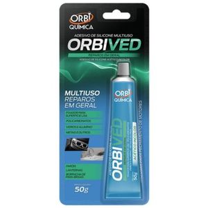 ADESIVO SILICONE BISNAGA INCOLOR 50G