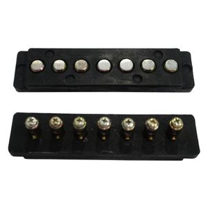 TOMADA ELETRICA BAQUELITE 7 POLOS MACHO