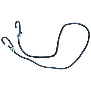 CORDA ELASTICA P/ AMARRACAO GANCHO ACO 1MT PT