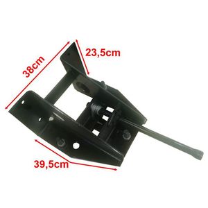 SUPORTE ESTEPE TRUCK VW TODOS RD/10 FUROS F 420