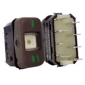 INTERRUPTOR TECLA FAROL LN710 12V MR KOSTAL3931015