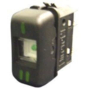 INTERRUPTOR TECLA 12V PRETO KOSTAL 3931018