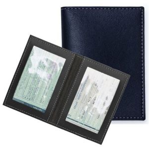 PORTA DOCUMENTOS COURO SINTETICO