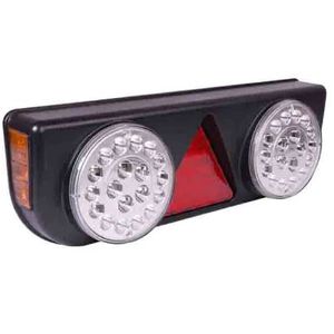 LANTERNA ASPOCK TRAS LED C/TRIANG REF CRISTAL LD