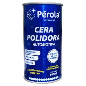CERA POLIDORA C/ SILICONE E CARNAUBA 500ML