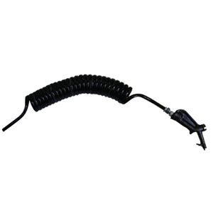 MANGUEIRA AR ESPIRAL 3,5M C/BICO ALUMINIO S/CONEX PT