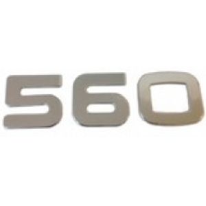 EMBLEMA LAT IVECO STRALIS CINZA 560