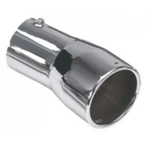 TUBO ESCAPE CROM CURVO 2 1/2 POL 200MM