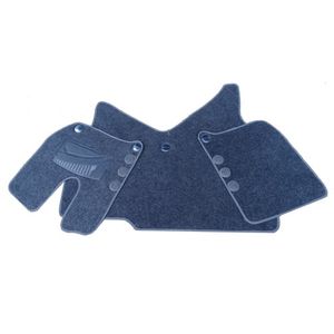 TAPETE CARPETE IVECO HIWAI CINZA(C/VELCRO)