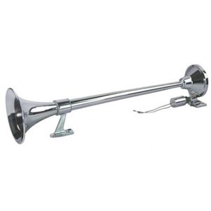 BUZINA MARITIMA METAL CROM C/VALVULA BIVOLT 740MM