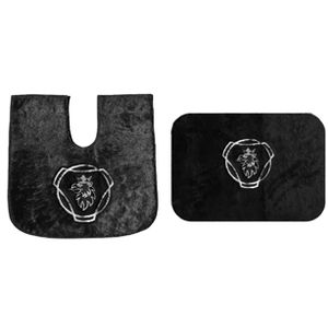 TAPETINHO C/LOGO SCANIA COM CORTE 60X50 PRETO