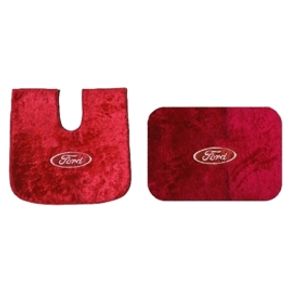 TAPETINHO C/LOGO FORD COM CORTE 60X50 VERMELHO