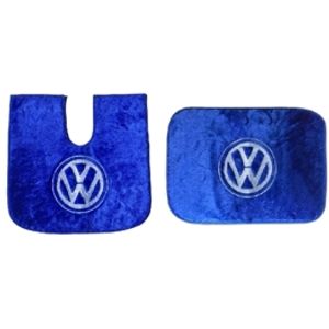 TAPETINHO C/LOGO VW COM CORTE 60X50 AZUL