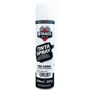 TINTA AEROSOL BRANCO BRILHANTE 300ML//207G