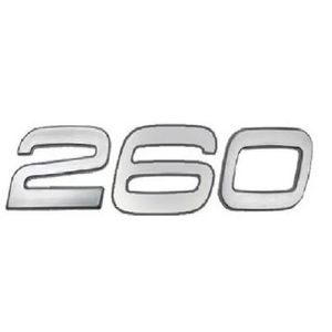 EMBLEMA PLAST VOLVO 260 VM/VM23 2004 ATE 2009