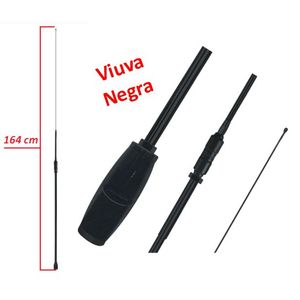 ANTENA PX MARINOX BOBINA CENTRAL PRETA