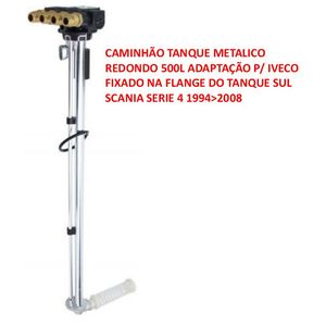 BOIA TANQUE 500 LITROS IVECO METAL REDONDO