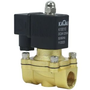 VALVULA SOLENOIDE 24V 1/2POL P/ BUZINA/SUSPEN AR(IMPORTADA)