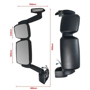 ESPELHO COMPL IVECO TECTOR/CURSOR ELETR C/DESEMB DIR